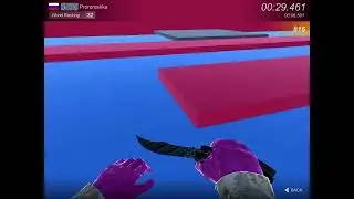 Вошел в топ 40 в игре Bhop pro !