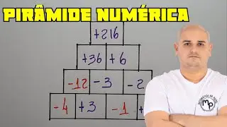 Pirâmide numérica - Multiplicação de números inteiros