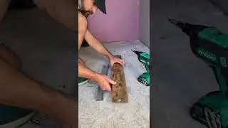 🔥 Sencilla Idea para Colocar los Paneles de Drywall Solo 🤜 Truco #drywall #pladur