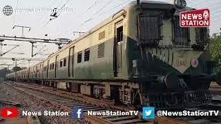 Unique Operation and Incredible Sound of Electric Multiple Unit (EMU) Local Trains in Delhi