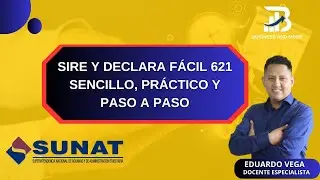 CÓMO DECLARAR EL SIRE Y EL DECLARA FÁCIL 621  RÁPIDO Y SENCILLO