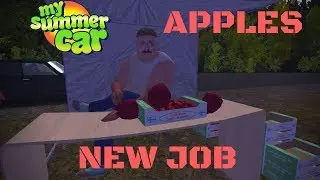 New job - Picking Apples - My Summer Car #65 (Mod)