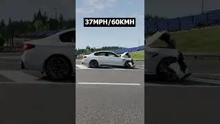 BMW M5 F90 Competition Crush Test - BeamNG.drive