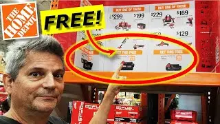 Home Depot Buy One Get One FREE Milwaukee/Ryobi NEW Edger!