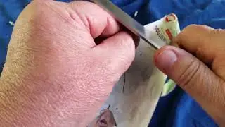 Тест ножа из стали Х12Ф1 . Аналог Bohler K110. ПРОДАН.