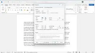 How to set the default indentation in Word