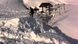 На лыжах через родник