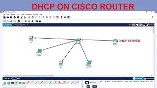 CCNA LAB 2 : Configuring DHCP  on a Cisco Router | DHCP Server Configuration in Packet Tracer.