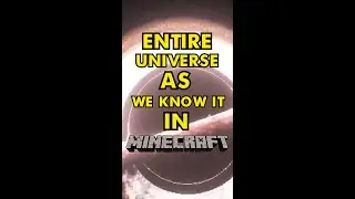 They Made the Entire UNIVERSE in MINECRAFT?!
