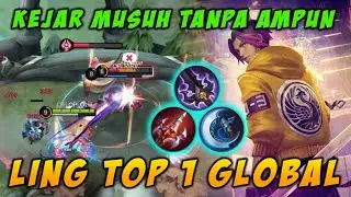 BENGIS!! Ini Baru Top 1 Global Ling 2020 Kejar Musuh Tanpa Ampun Mobile Legends