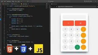 🧮 Build a Calculator from Scratch with HTML, CSS & JavaScript | Complete Step-by-Step Tutorial
