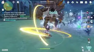 「Genshin Impact」- Rosaria Main DPS Testing (Contending Tides)