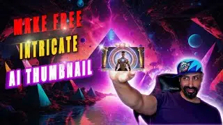 How To Make Intricate Unique Thumbnails With AI