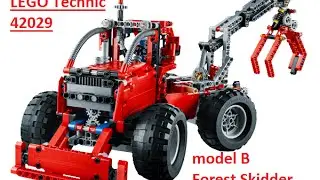 Lego Technic 42029 model B Forest Skidder
