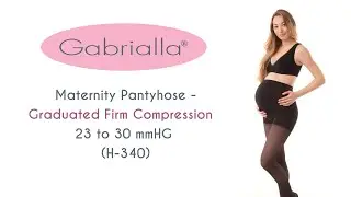 GABRIALLA® Maternity Pantyhose - Compression (20-30 mmHg): H-340