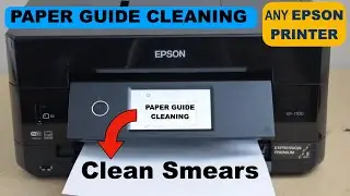 Epson Printer Paper Guide Cleaning- Fix Smears Quickly !!