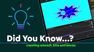 Creating Smooth Title Moves with Paths and Easing (iOS)