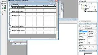 vb with database connectivity - report generation