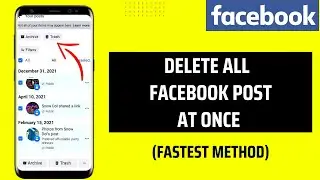 How to Delete all Facebook Posts at Once | How To Tutor