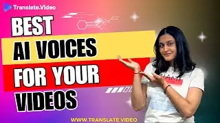 Add Voice Overs To Videos | AI Text To Speech | Translate.Video
