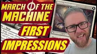 March Of The Machines First Impressions Are Everythnig.