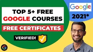 Wow! Free Online Courses From Google With Free Certificates 🔥 (10+ Courses)