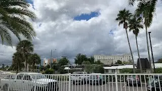 Cloudy Start in Orlando