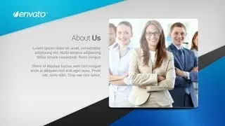 After Effects Template - Simple Company Profile
