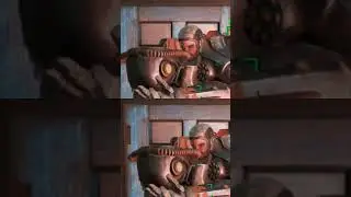 paladin danse helmet flip #fallout4 #shorts #fallouttvshow #short #fallout #gamingshorts #gaming #fy