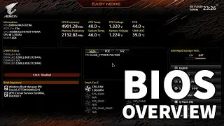 Gigabyte Z490 AORUS Ultra BIOS Overview