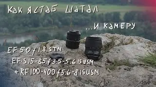Стабилизация Canon - матричная, оптическая и совместная | EF-S 15-85 | EF 50 1.8 | RF 100-400