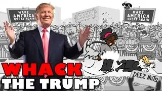 MENYIKSA DONALD TRUMP! - Whack The Trump (Indonesia)