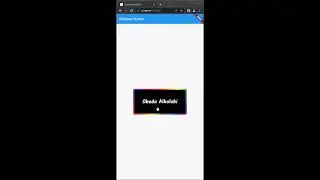 animated button On Hover in flutter