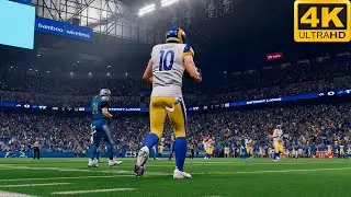 Madden Wild Card #5 - Los Angeles Rams vs Detroit Lions [4K60FPS]