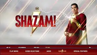 Shazam! (2019) Menu Disc Blu-ray - poral.eu