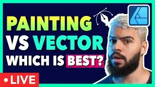Which is Best? Vector or Painting? Honest Opinion | LIVE 5D with Jhon