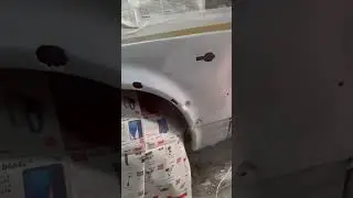 Эпоксидная смола на дыры в крыльях Ваз 2114