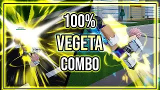 Vegeta 100%/TOD Combo + Galick Gun Tech | Z battlegrounds (PATCHED)