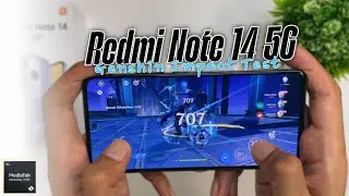 Redmi Note 14 5G Mediatek Dimensity 7025 Genshin Impact Gaming Test in 2025
