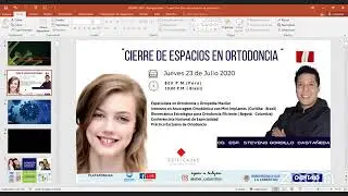 Cierre de espacios en Ortodoncia Dr. Stevens Gorollo