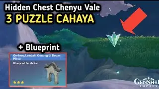 (Part 22) Hidden Chest: 3 Lokasi Puzzle Cahaya Chenyu Vale | Genshin Impact