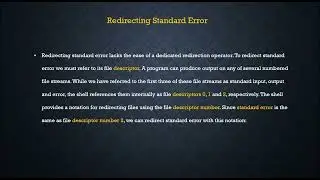 Linux | Redirections (Part1) stdout & stderr