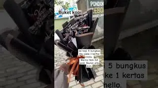 Buket kopi minimalis #buketkopi #buketmini #reelsvideo