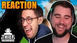Einbrecher NUMMER 0😂 | @HandOfBlood | Einbruch bei David Hain! / Einbrecher Simulator reaction