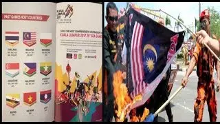 Pemuda Pancasila Bakar Bendera Malaysia, Geram melihat Merah Putih Dilecehkan