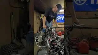 89 trx250r fresh rebuild firts start