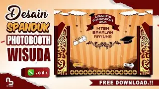 Desain Photobooth Wisuda Purnawiyata (Free CDR) - #nurdesigns