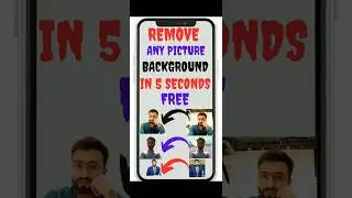 Remove Background in 5 seconds || change background | how to remove background from mobile || 160316