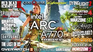 Intel ARC A770 (PCIE 3.0) in 2023 - Test in 25 Games