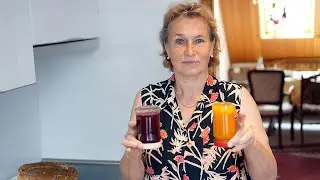 Немецкая свекровь показывает как она печёт хлеб и делает мармелад